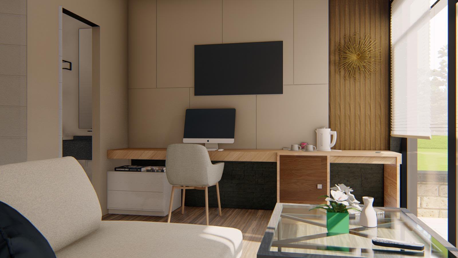 Cozy Bungalow Interior